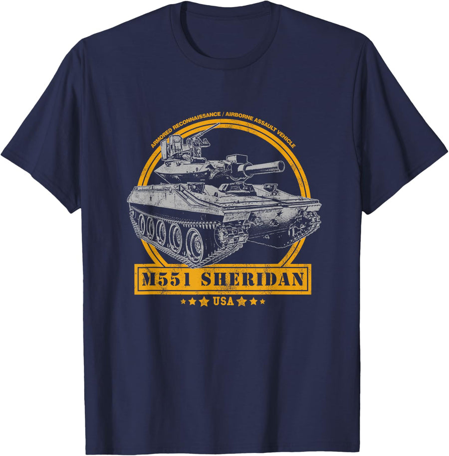 M551 Sheridan T-Shirt - Navy Blue