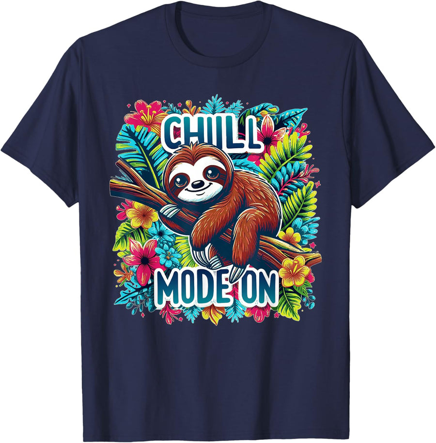 Cute Vintage T-Shirt - Navy Blue
