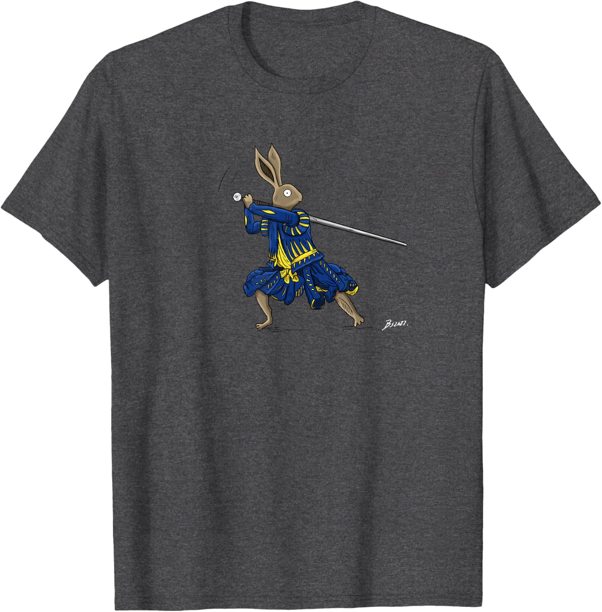 Meyer Rabbit Zornhut T-Shirt - Dark Heather Grey