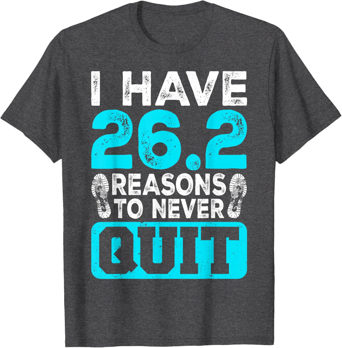 Best Marathon Runner Design for Men Women Marathon Running T-Shirt - Dark Heather Grey
