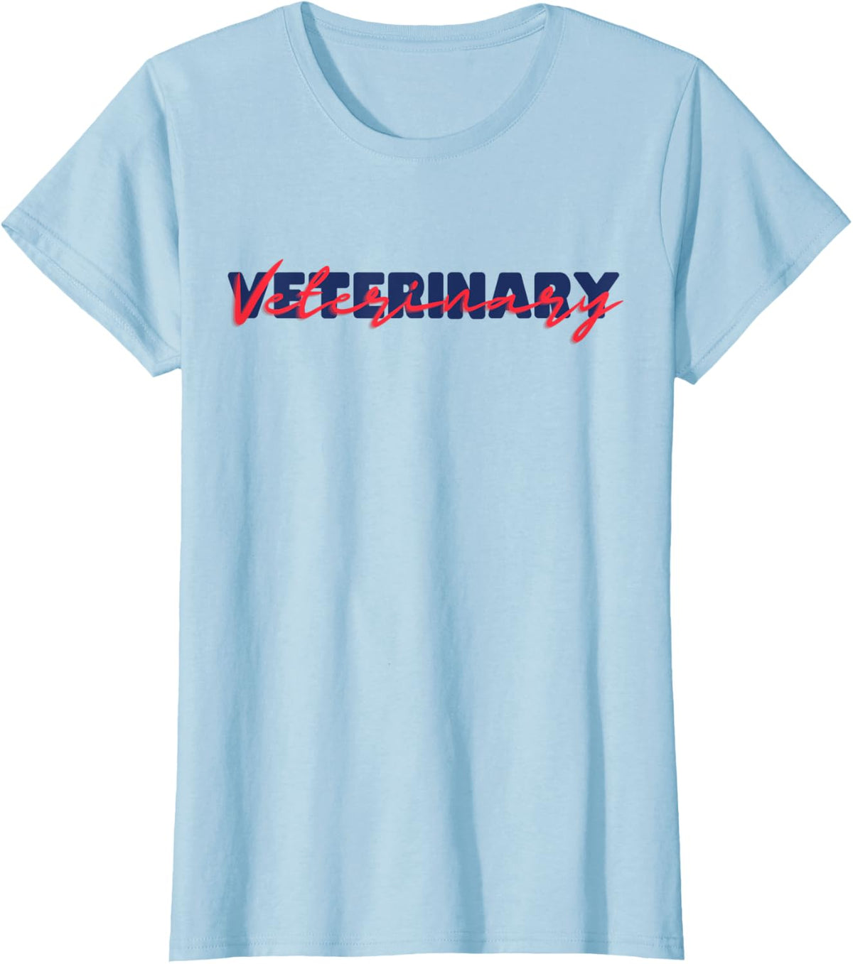 veterinary T-Shirt - Baby Blue