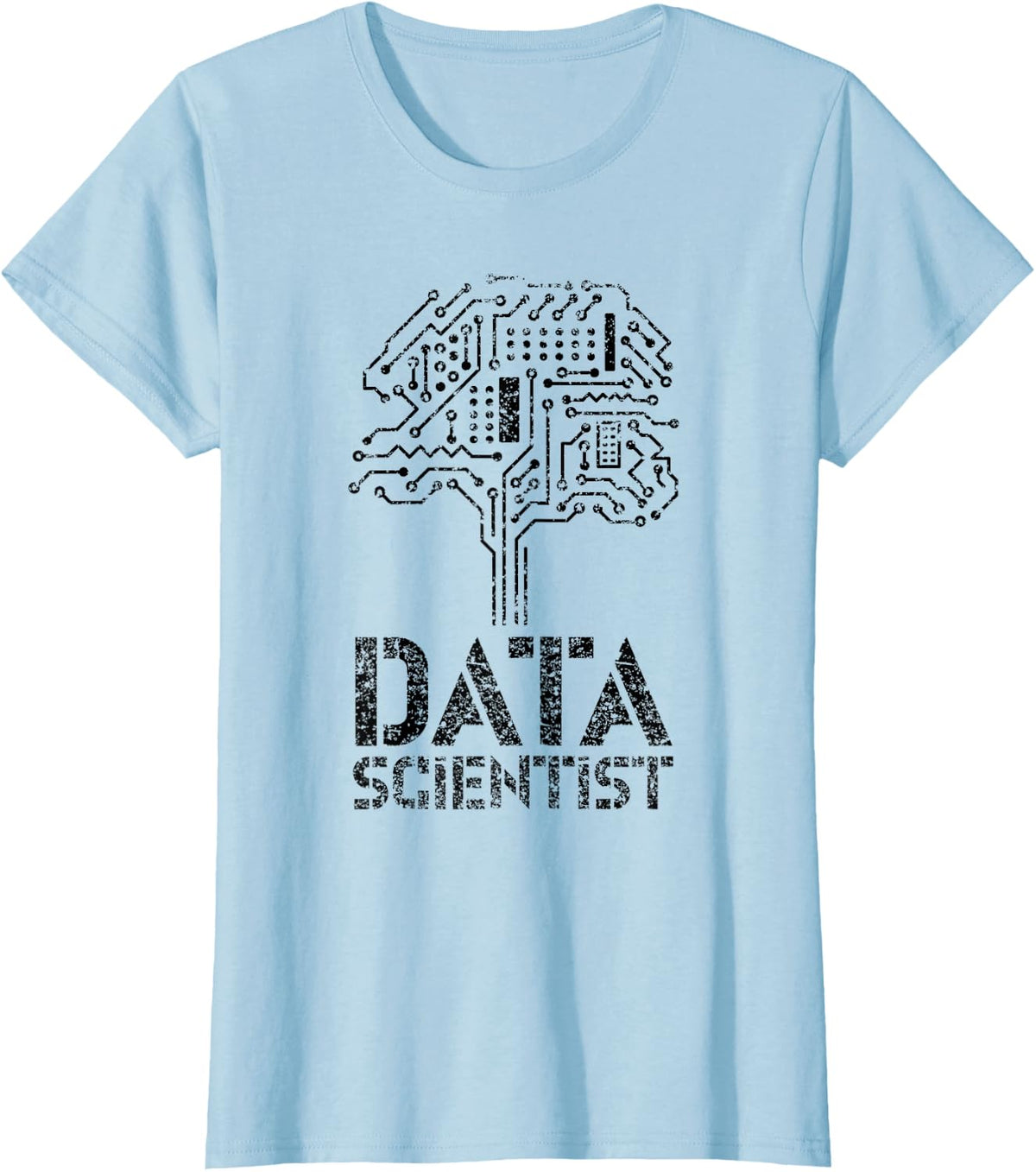 Data Scientist Science Analytics Analyst T-Shirt - Baby Blue