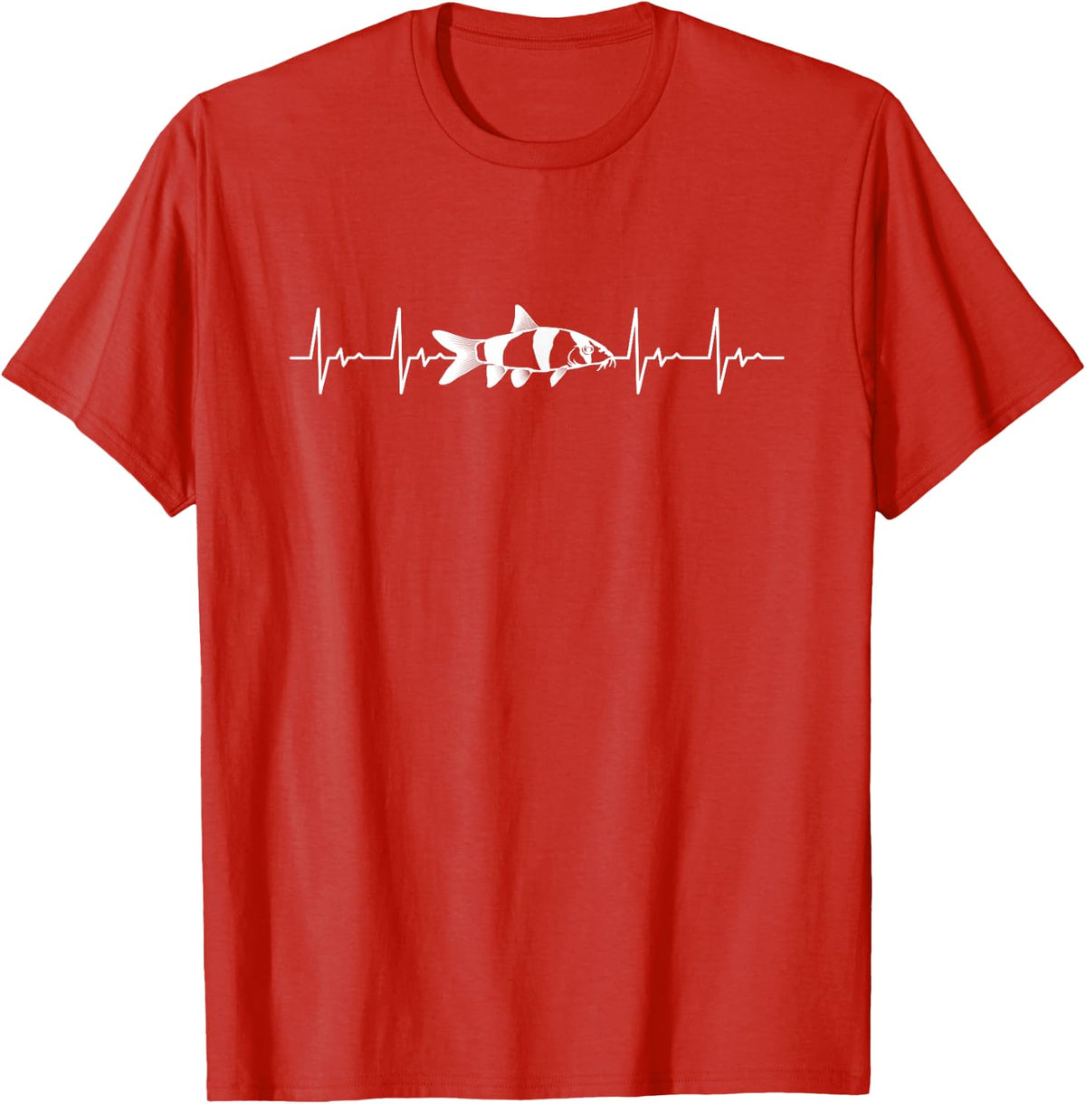 Clown Loach Aquarium Design for a Clown loach owner T-Shirt - Red