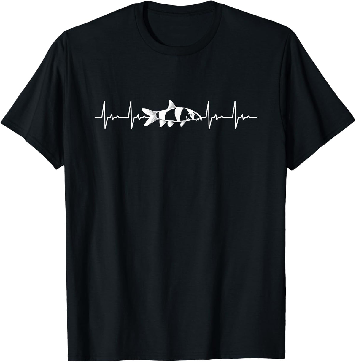 Clown Loach Aquarium Design for a Clown loach owner T-Shirt - Black