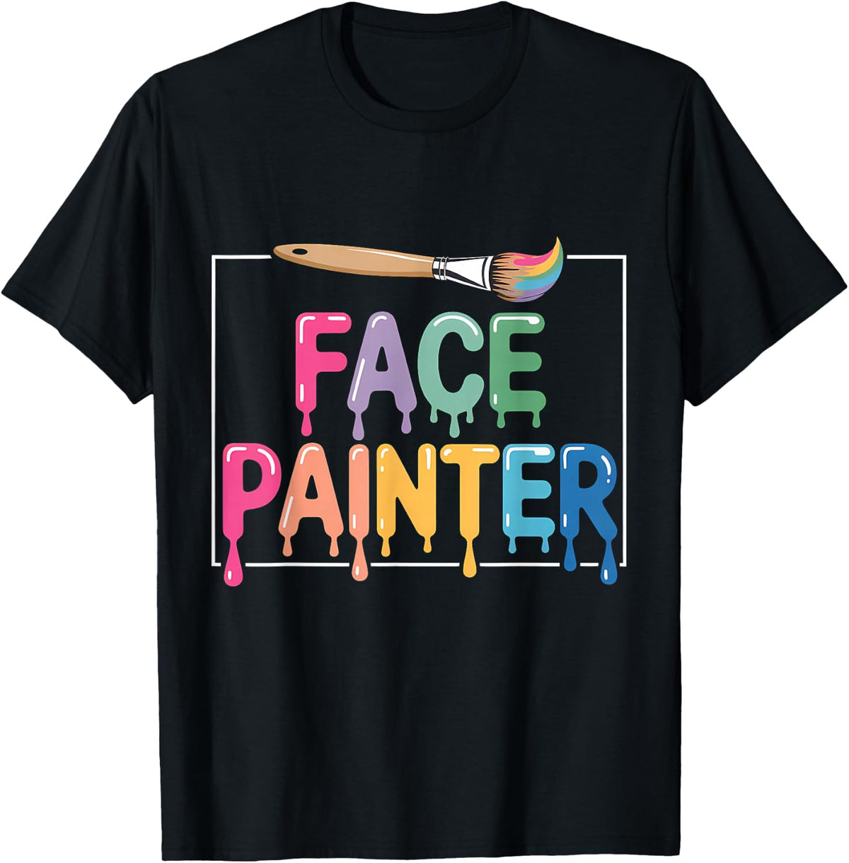 Makeup Artist Face Painting Face Artist Face Painter T-Shirt - Black