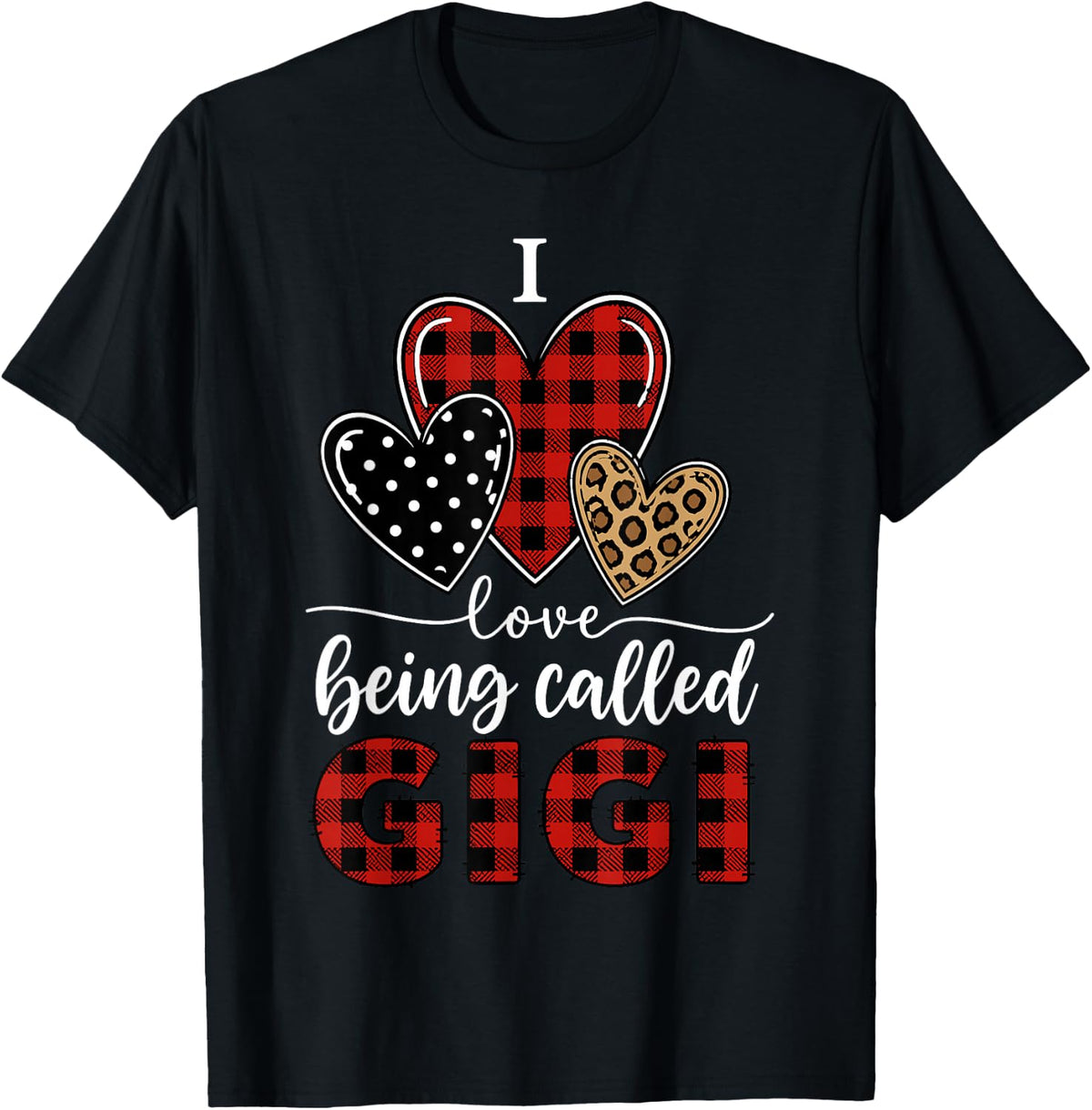 Love Being A Gigi Design for Grandma Nana Women Gigi Nana T-Shirt - Black