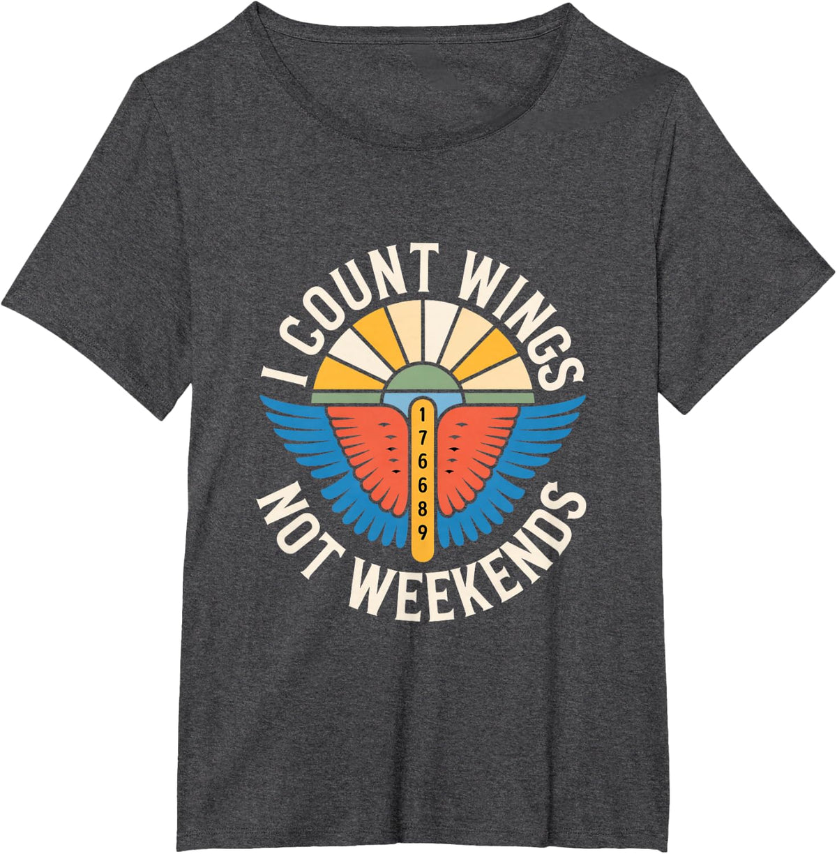 Bird Watching Bird Feeder Birder Humor Binoculars T-Shirt - Dark Heather Grey