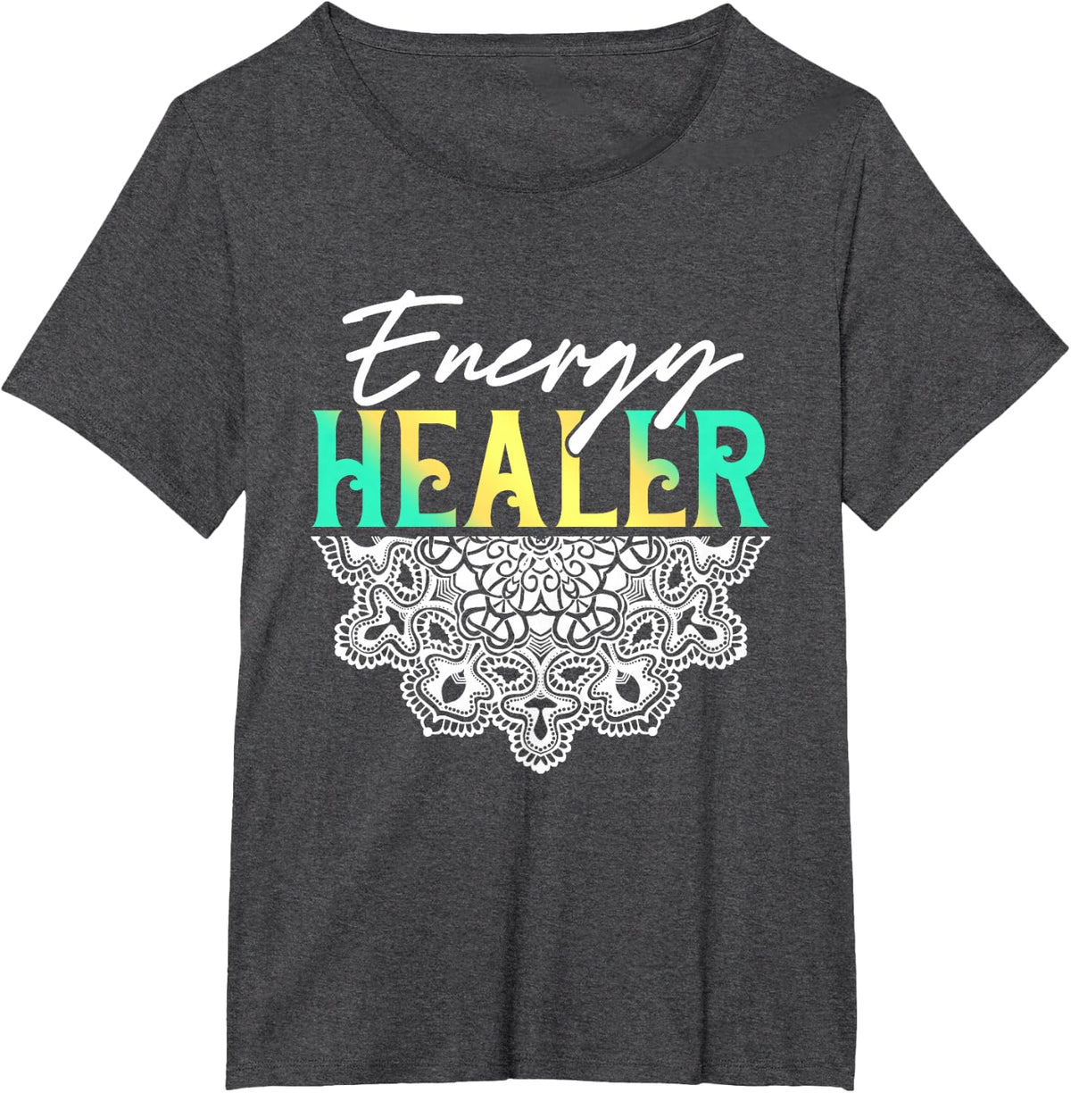 Energy Healer Reiki Master Yoga Spiritual Chakra Japanese T-Shirt - Dark Heather Grey