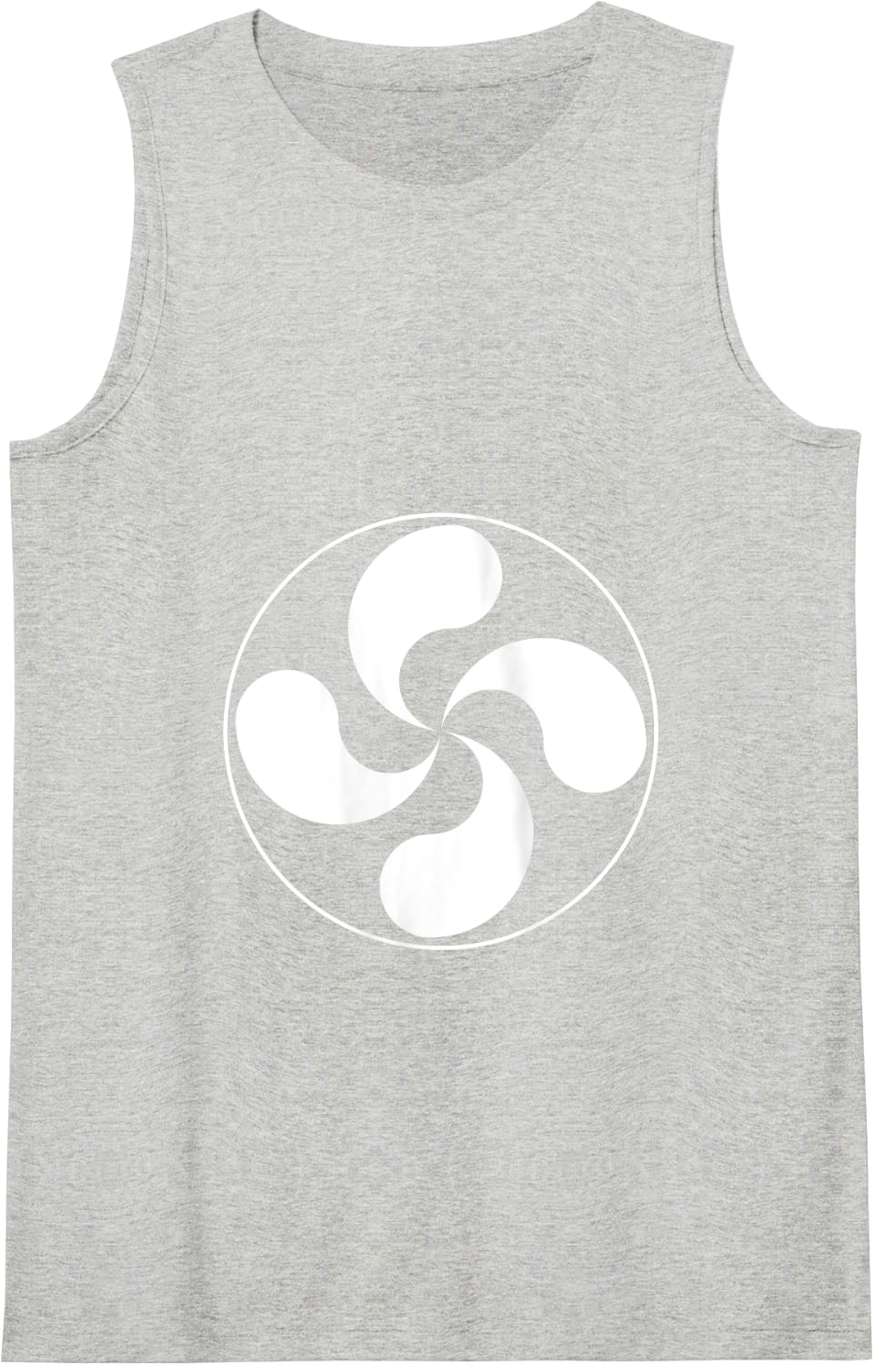 Lauburu Basque Country Cross Ikurrina Euskal Herria Eu Spain Tank Top - Heather Grey