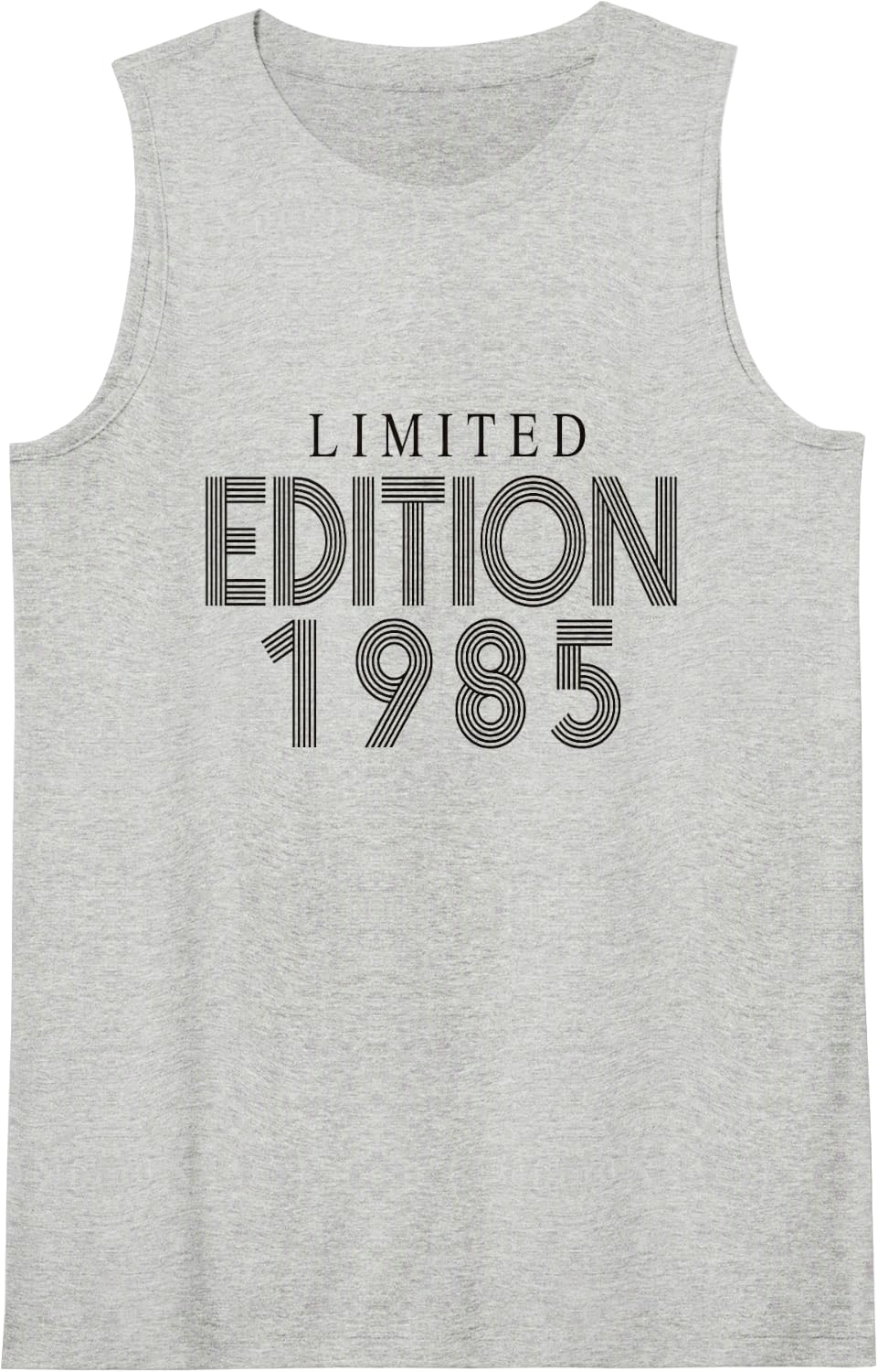 Limited Edition 1985 Birthday 1985 Vintage 1985 Sleeveless Tank Top - Heather Grey