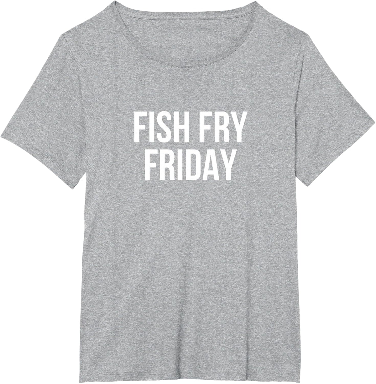 Fish Fry Friday T-Shirt - Heather Grey