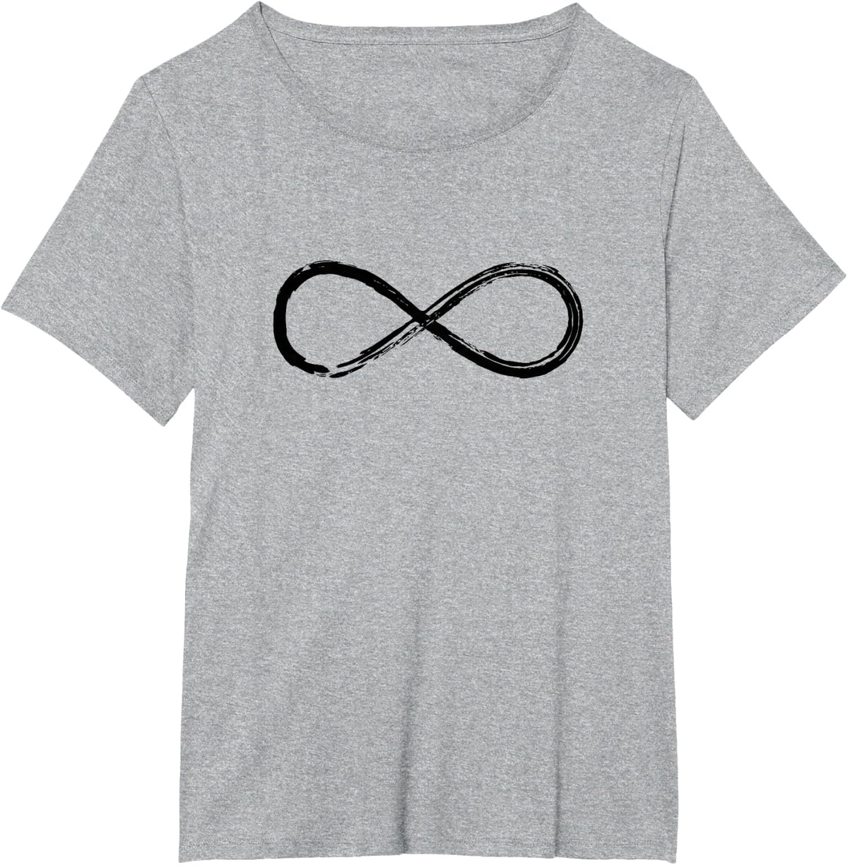 Eternity, infinity, lemniscate, figure eight, love, symbol T-Shirt - Heather Grey