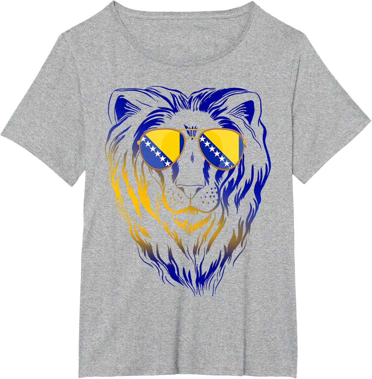 Bosnia and Herzegovina T-Shirt - Heather Grey