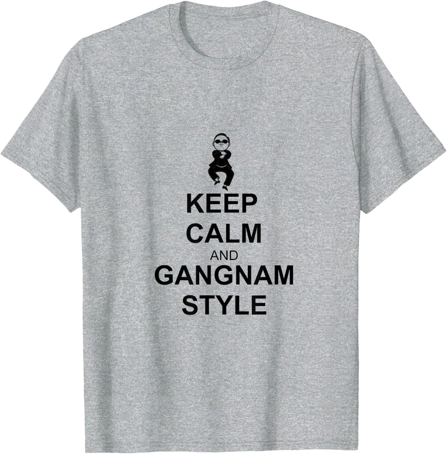 Gangnam Style T-Shirt - Heather Grey