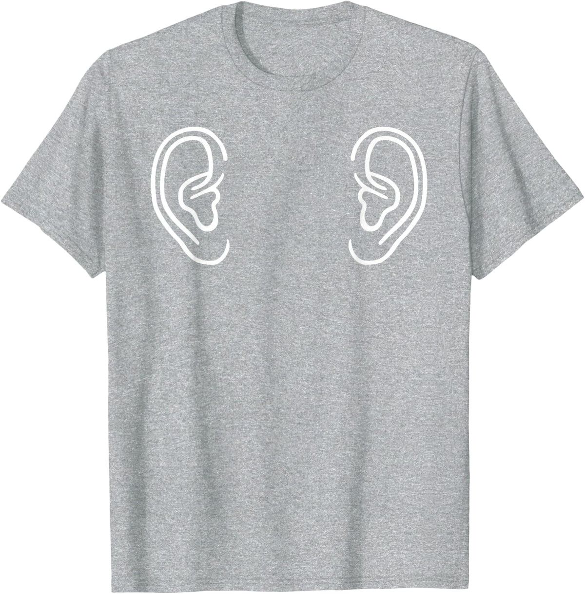 Two ears T-Shirt - Heather Grey
