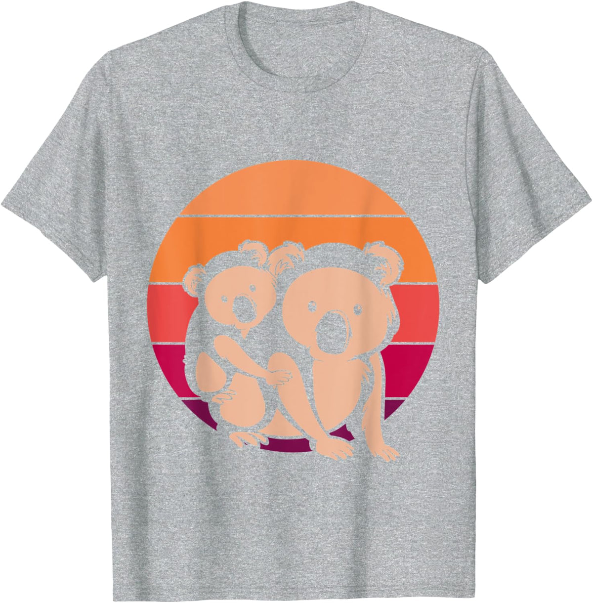 Zoo Animal Australia Koala Lover Gift Koala Bear T-Shirt - Heather Grey